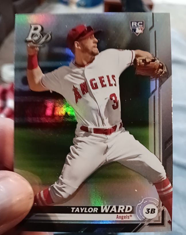 2019 Bowman Platinum #3 Taylor Ward — front
