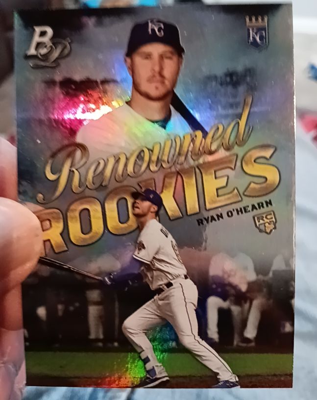2019 Bowman Platinum #RR-12 Ryan O'Hearn Renowned Rookies — front