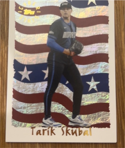 2025 Topps Archives #95C-20 Tarik Skubal Cyber Stats — front
