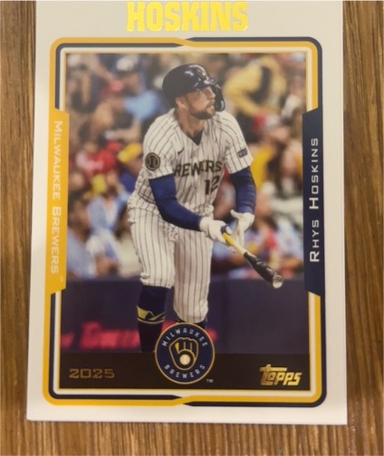 2025 Topps Archives #212 Rhys Hoskins — front