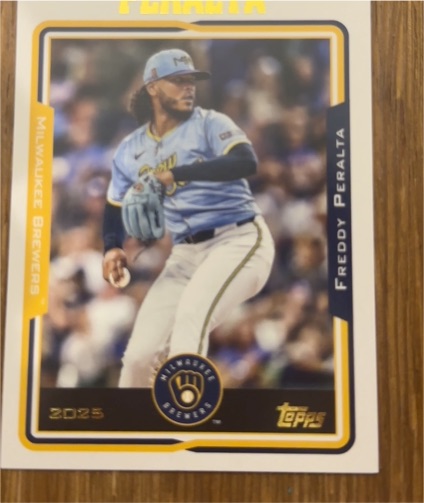 2025 Topps Archives #201 Freddy Peralta — front