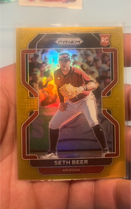 2022 Panini Prizm #25 Seth Beer — front