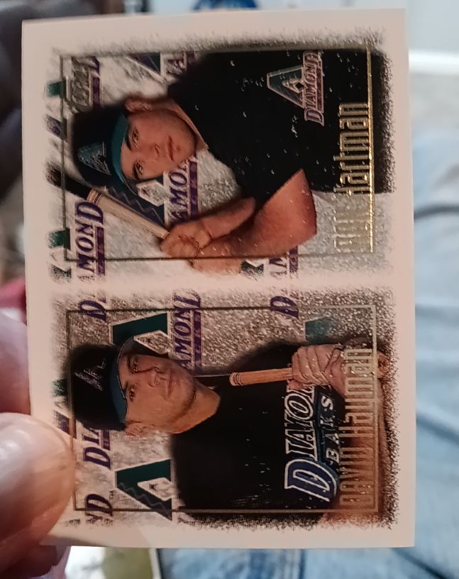 1997 Topps #251 David Hayman / Ron Hartman — front