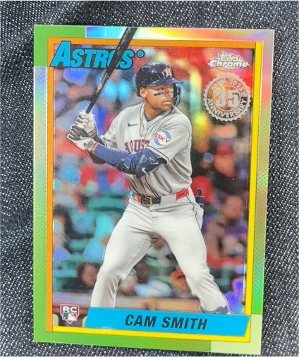2025 Topps Chrome Update #90CU-15 Cam Smith — front
