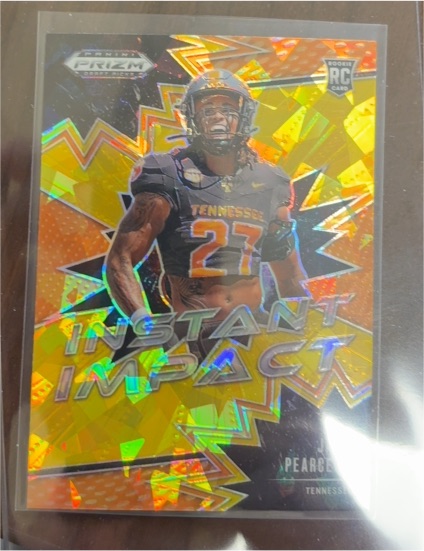 2025 Panini Prizm Draft Picks #II-JPJ James Pearce Jr. Instant Impact — front
