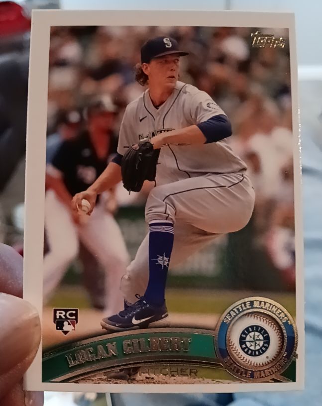 2021 Topps Archives #267 Logan Gilbert — front