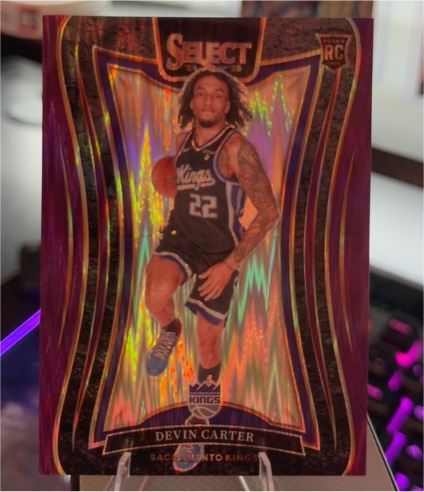 2024-25 Panini Select #381 Devin Carter — front