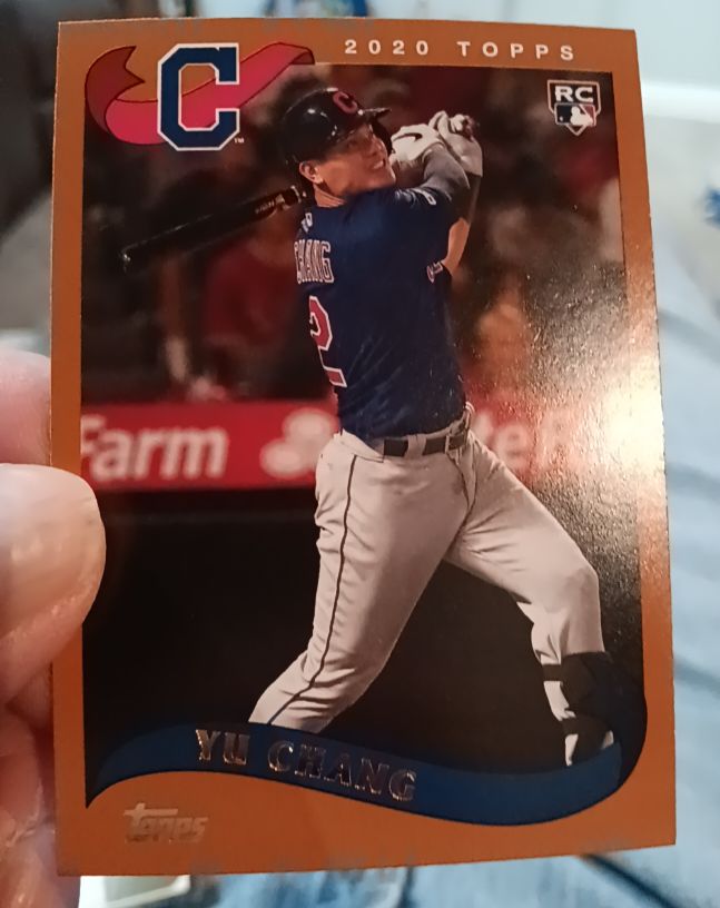 2020 Topps Archives #292 Yu Chang — front