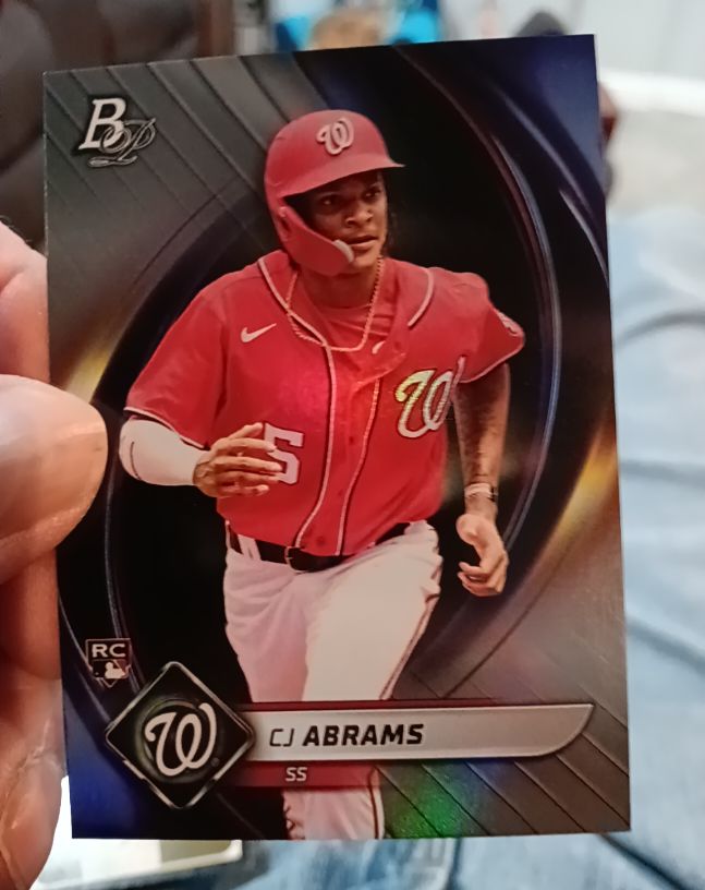 2022 Bowman Platinum #14 CJ Abrams — front
