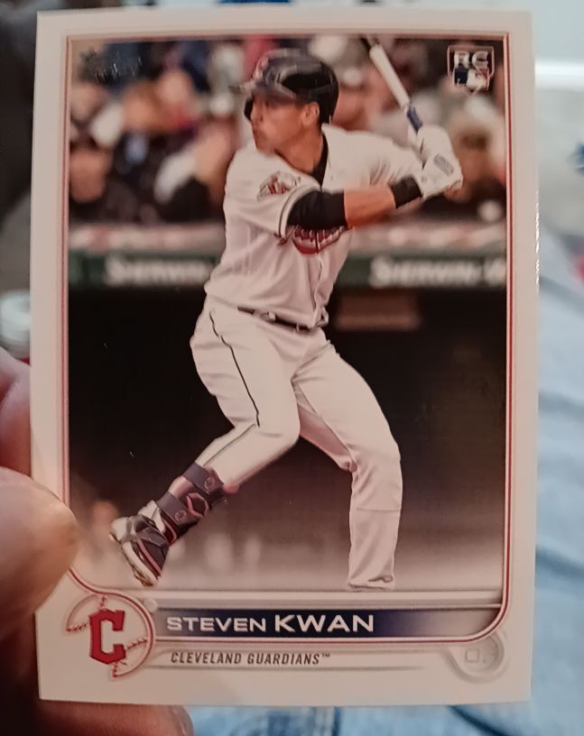 2022 Topps Update #US261 Steven Kwan — front