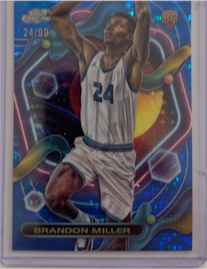 2023-24 Topps Chrome Cosmic #152 Brandon Miller — front