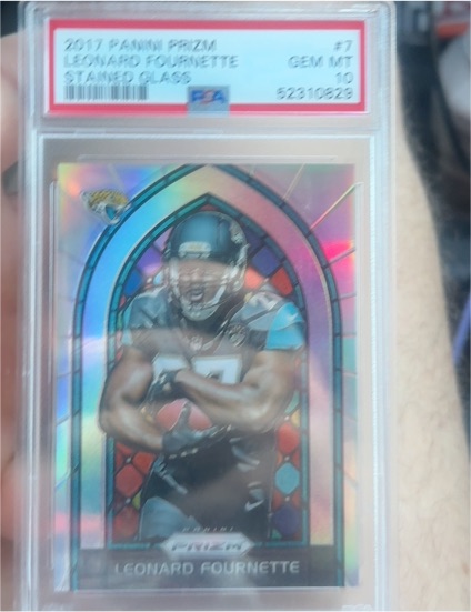 2017 Panini Prizm #7 Leonard Fournette — front