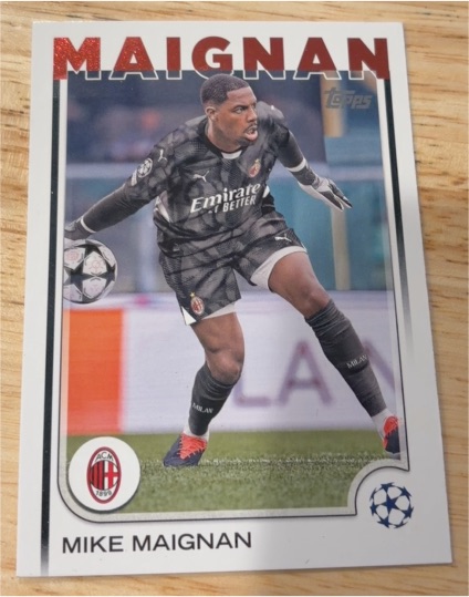 2024-25 Topps UEFA Club Competitions #198 Mike Maignan — front