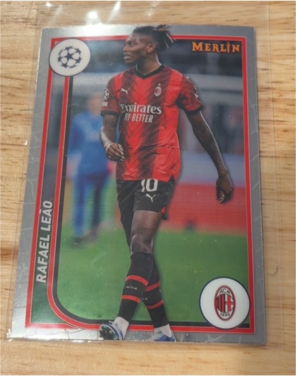 2023-24 Topps Merlin UEFA Club Competitions #1 Rafael Leão — front