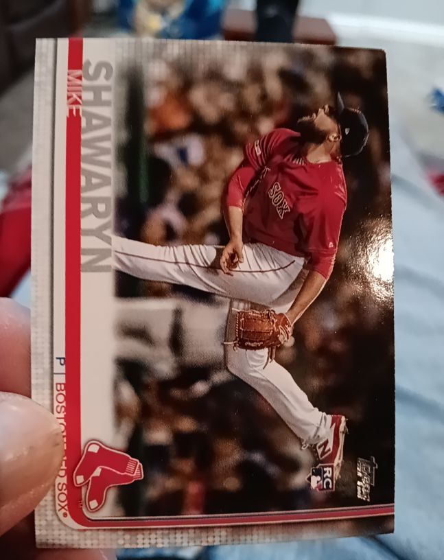 2019 Topps Update #US231 Mike Shawaryn Boston Red Sox Rookie — front