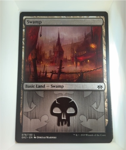 2019 Magic the Gathering #078 Swamp — front
