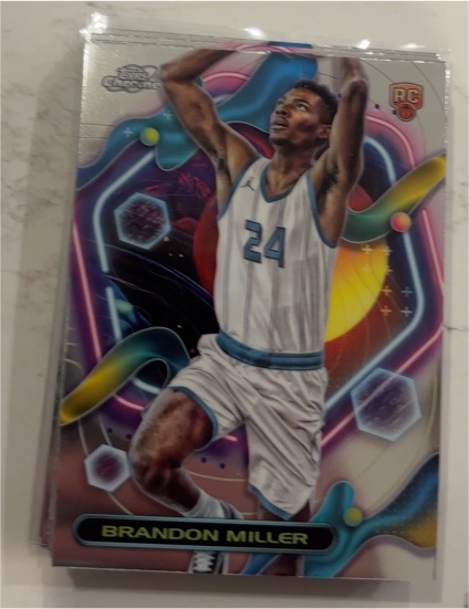 2024 Topps Chrome Cosmic #152 Brandon Miller — front