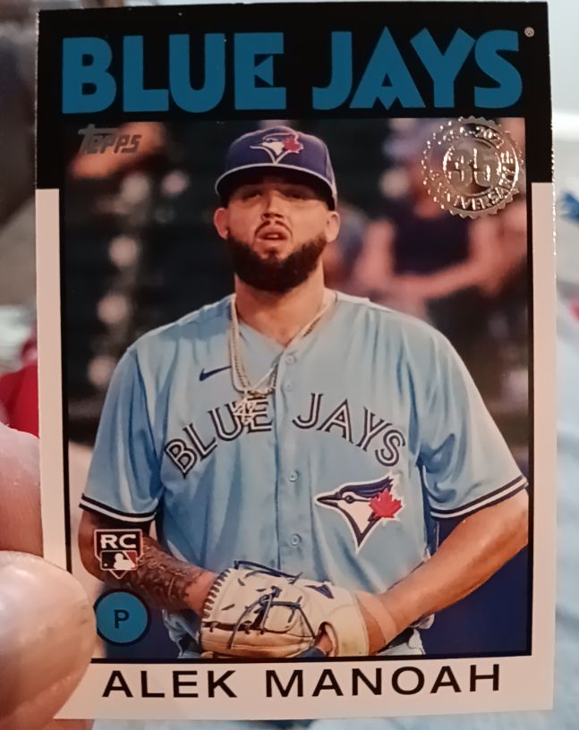 2021 Topps Update #86B-11 Alek Manoah — front