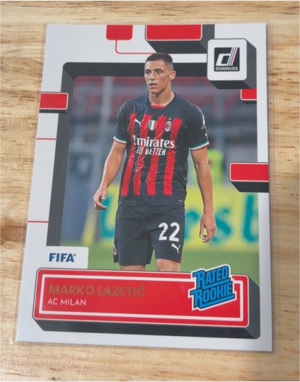 2022-23 Donruss Soccer #176 Marko Lazetic — front