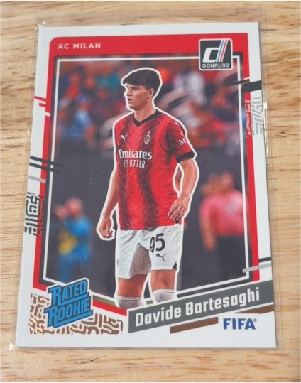 2023-24 Panini Donruss #186 Davide Bartesaghi — front
