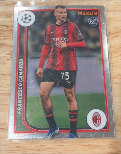 2023-24 Topps Merlin #122 Francesco Camarda — front