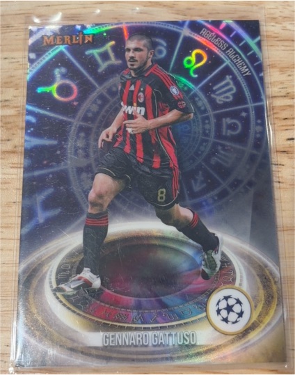 2023-24 Topps Merlin UEFA #AA-8 Gennaro Gattuso Ageless Alchemy — front