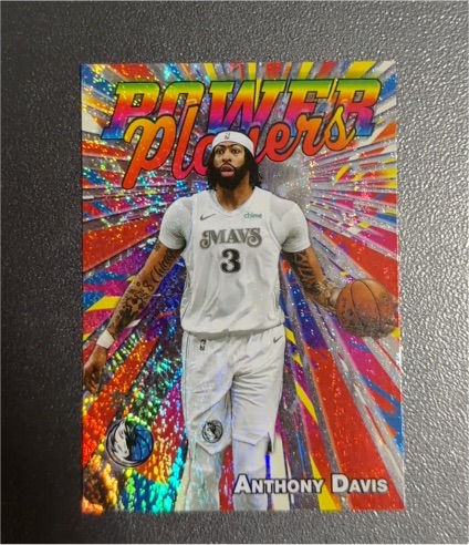 2025-26 Topps Power Players #PP-13 Anthony Davis — front