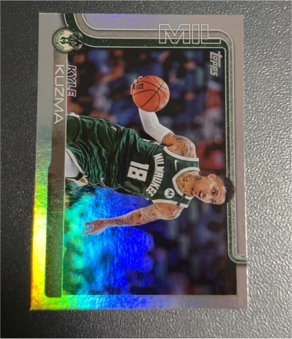 2025-26 Topps #56 Kyle Kuzma Milwaukee Bucks — front