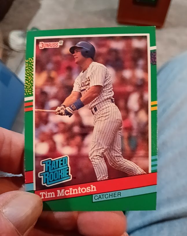 1991 Donruss #414 Tim McIntosh — front