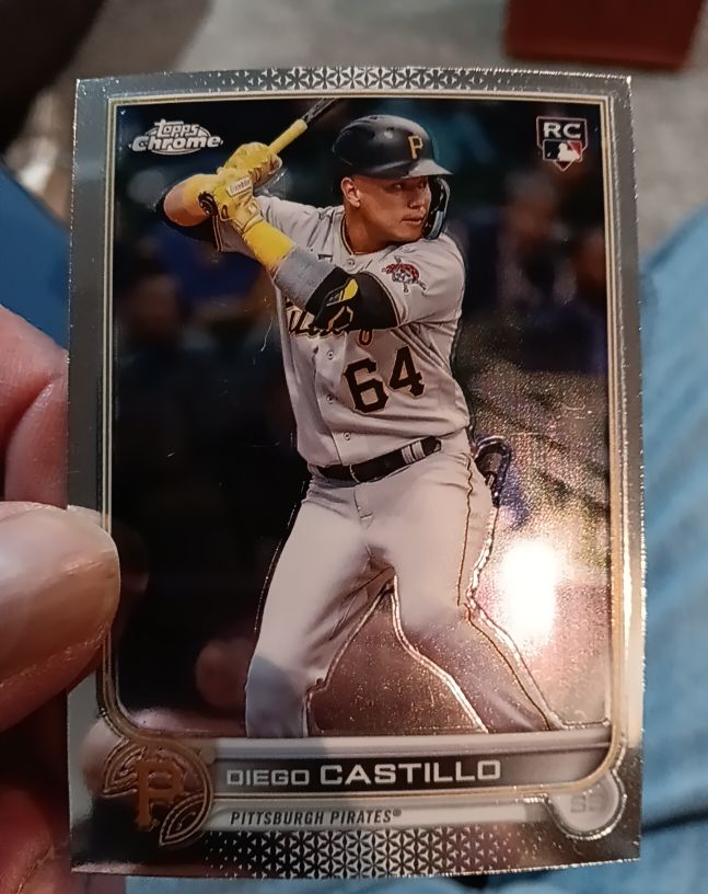2022 Topps Chrome Update #USC27 Diego Castillo — front
