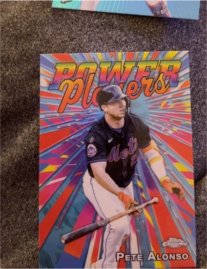 2025 Topps Chrome #PP-12 Pete Alonso Power Players — front