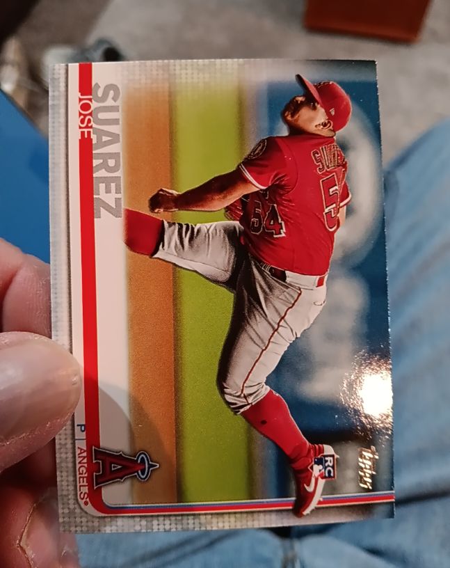 2019 Topps Update #US14 Jose Suarez — front