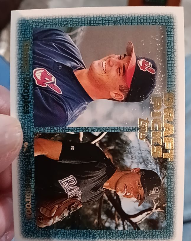 1997 Topps #478 Jake Westbrook Danny Peoples Rookie Card — front