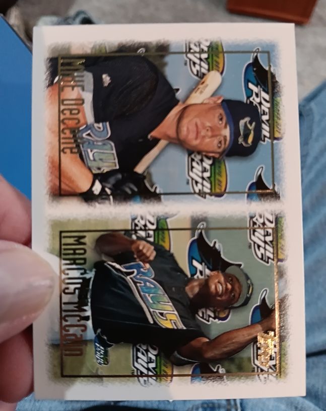 1997 Topps #472 Mike DeCelle / Marcus McCain — front