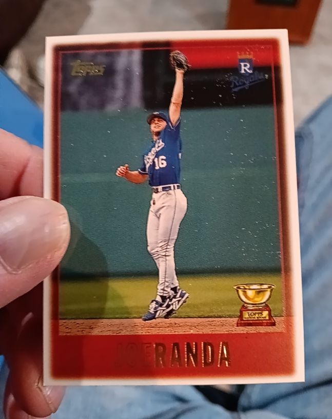 1997 Topps #216 Joe Randa — front