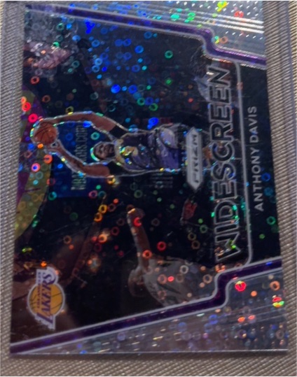 2020-21 Panini Prizm Widescreen Fast Break #5 Anthony Davis — front