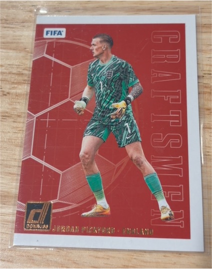 2024-25 Donruss #6 Jordan Pickford Craftsmen — front