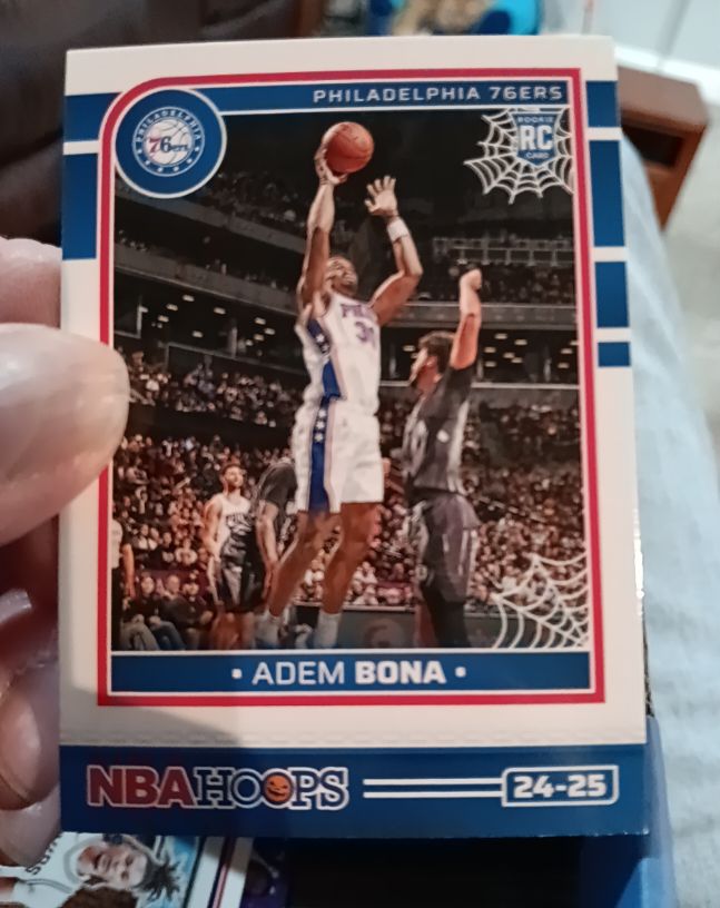 2024-25 Panini Haunted Hoops #280 Adem Bona — front