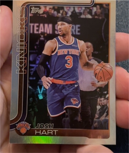 2025-26 Topps #16 Josh Hart — front