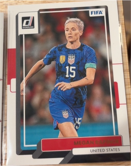 2022-23 Donruss Soccer #126 Megan Rapinoe — front