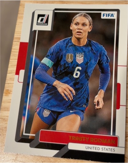 2022-23 Donruss #130 Trinity Rodman — front