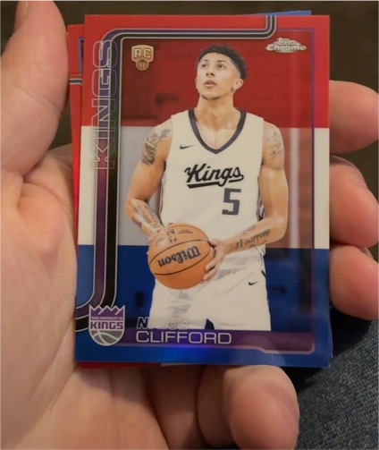 2025-26 Topps Chrome #274 Nique Clifford — front