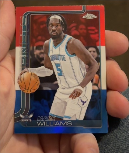 2025-26 Topps Chrome #34 Mark Williams — front