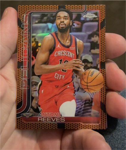 2025-26 Topps Chrome #108 Antonio Reeves — front
