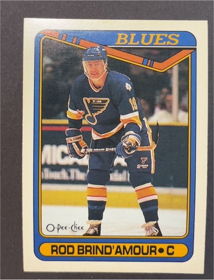 1990-91 O-Pee-Chee #332 Rod Brind'Amour — front