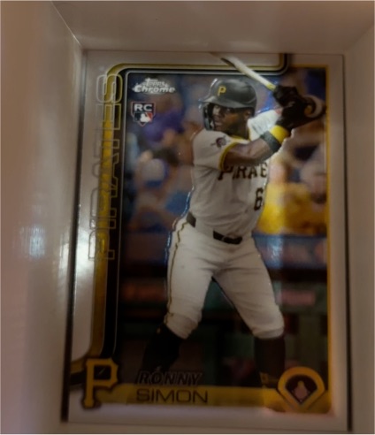 2025 Topps Chrome Update #USC35 Ronny Simon — front