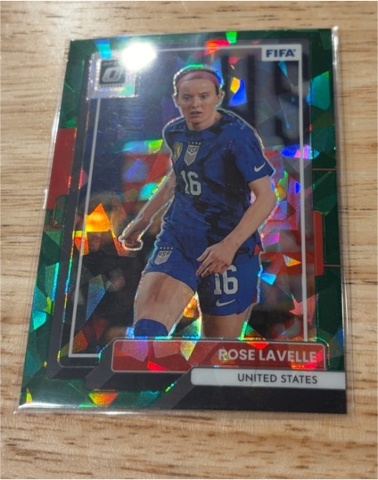 2022-23 Panini Donruss Optic #128 Rose Lavelle — front