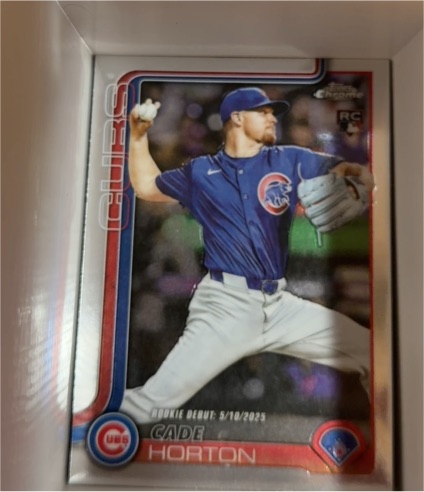 2025 Topps Update Series #US214 Cade Horton — front