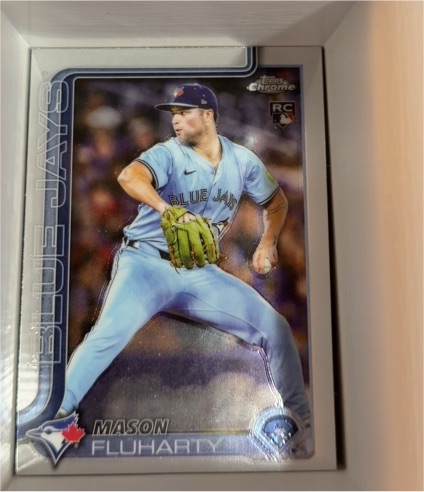 2025 Topps Chrome Update #USC161 Mason Fluharty — front