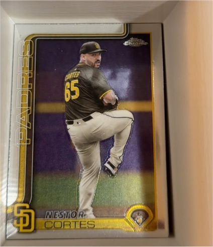 2025 Topps Chrome Update #USC130 Nestor Cortes — front